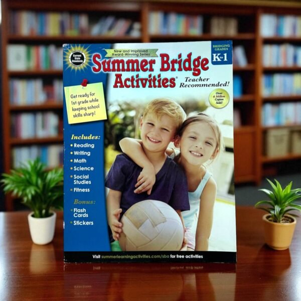 Summer Bridge Activities_K To 1_Educational Workbook_EWB0004