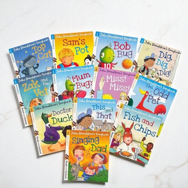 My Phonics Story Collection_Phonics_Read With Oxford_Set Of 12 Books_Box Set_No Stickers And Reward Poster_Julia Donaldson_KWB55161 - Image 2