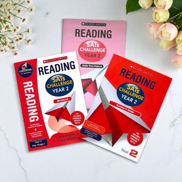 Reading SATs Booster Year 2_Set Of 3 Books_Educational Workbook_Scholastic_EWB0003