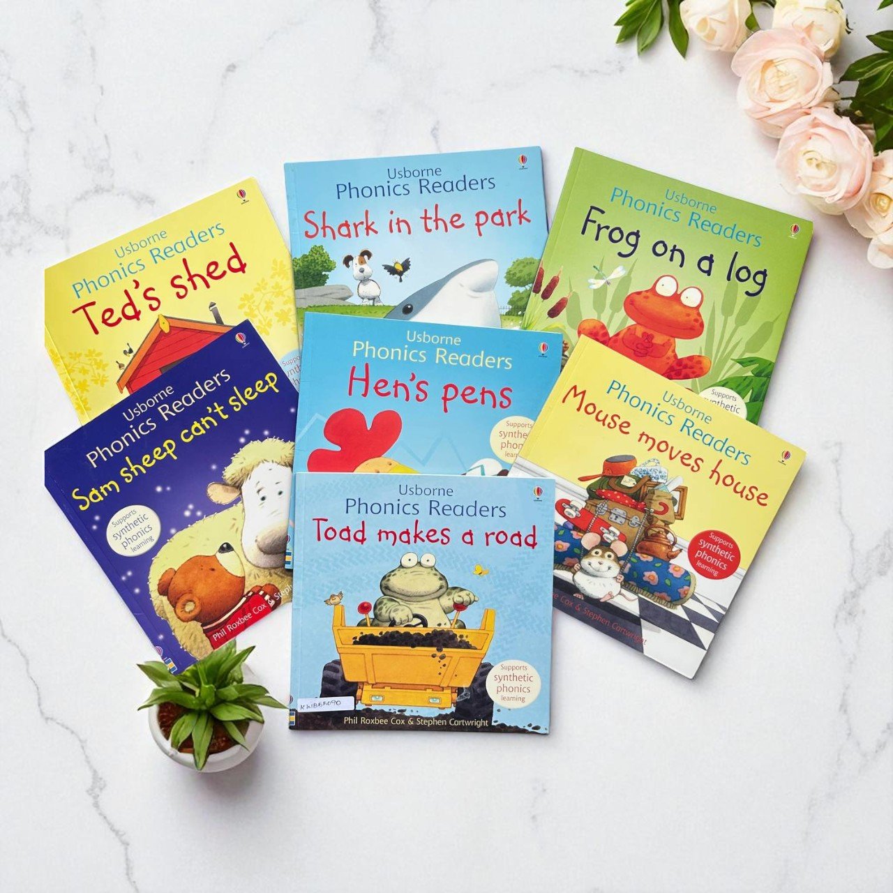 Usborne Phonics Readers_Set Of 7 Books_Stephen Cartwright_KWB55090