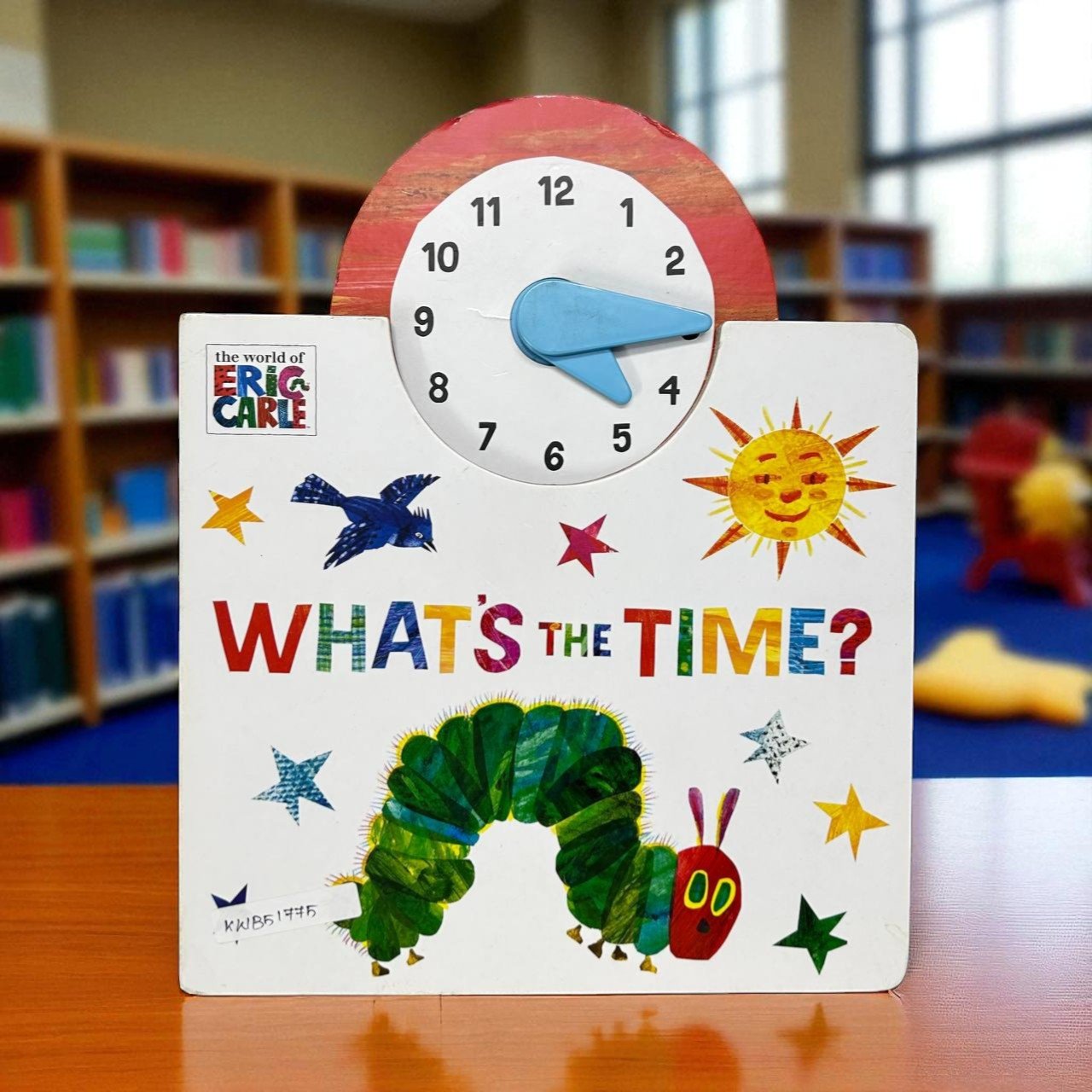 What's The Time?_Clock Book_Eric Carle_KWB51775
