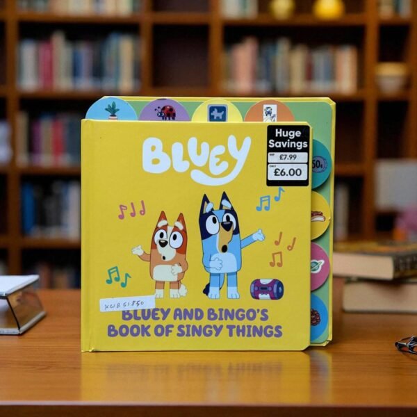Bluey and Bingo's Book Of Siney Things_Tab Book _Ladybird _KWB51850