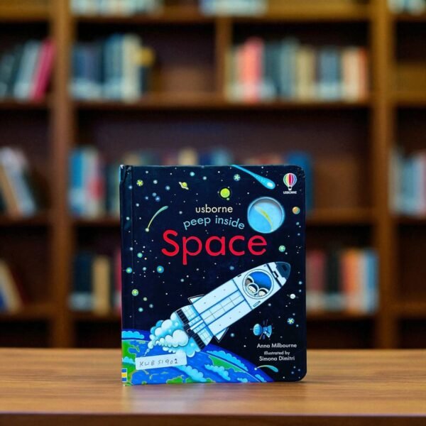 Usborne_Peep Inside Space_Flap Book_Taped_Anna Milbourne_KWB51902