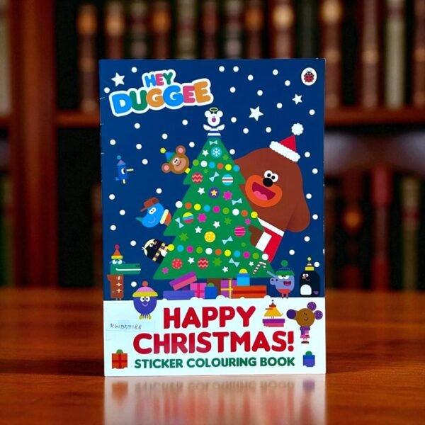 Happy Christmas!_Hey Duggee_Sticker Colouring Book_Ladybird_KWB57188