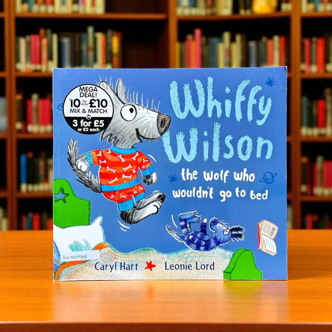 Whiffy Wilson The Wolf Who Wouldn't Go To Bed_Orchard_Caryl Hart_KWB57308