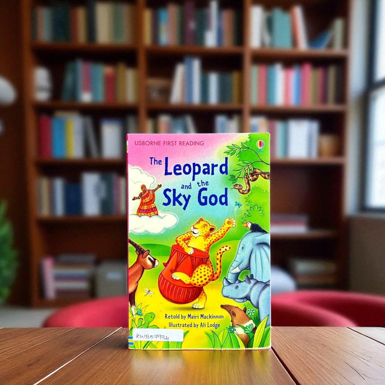 The Leopard And The Sky God_Usborne First Reading_Mairi Mackinnon_KWB57934