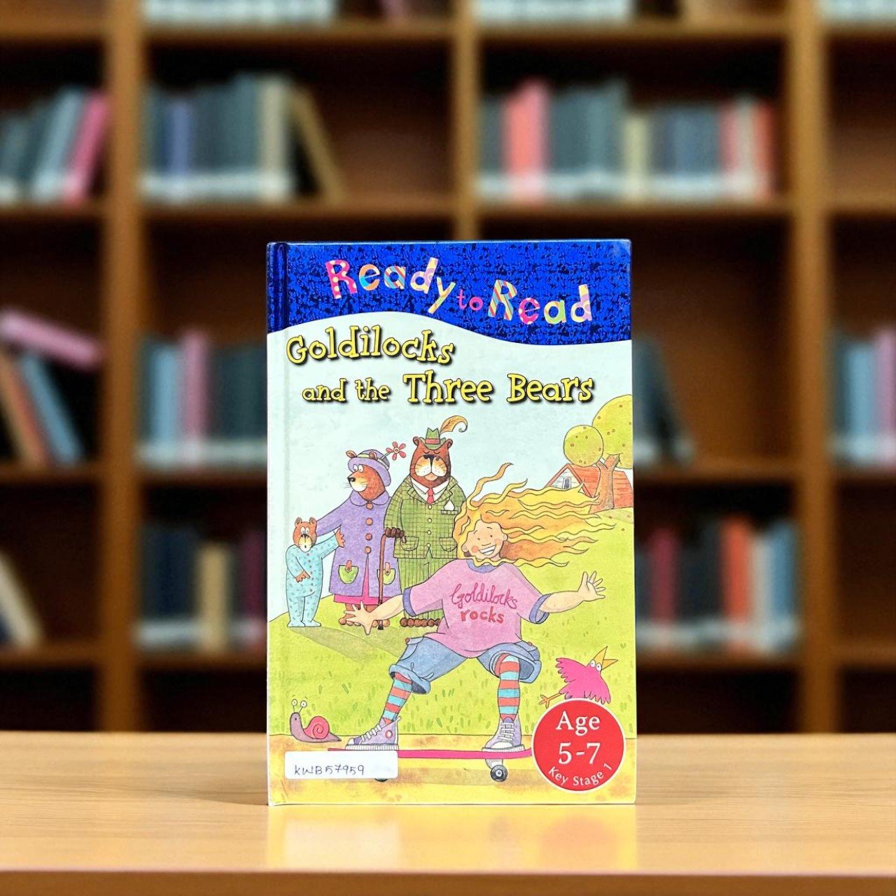 Ready To Read_Goldilocks And The Three Bears_Taped_Nick Page_KWB57959