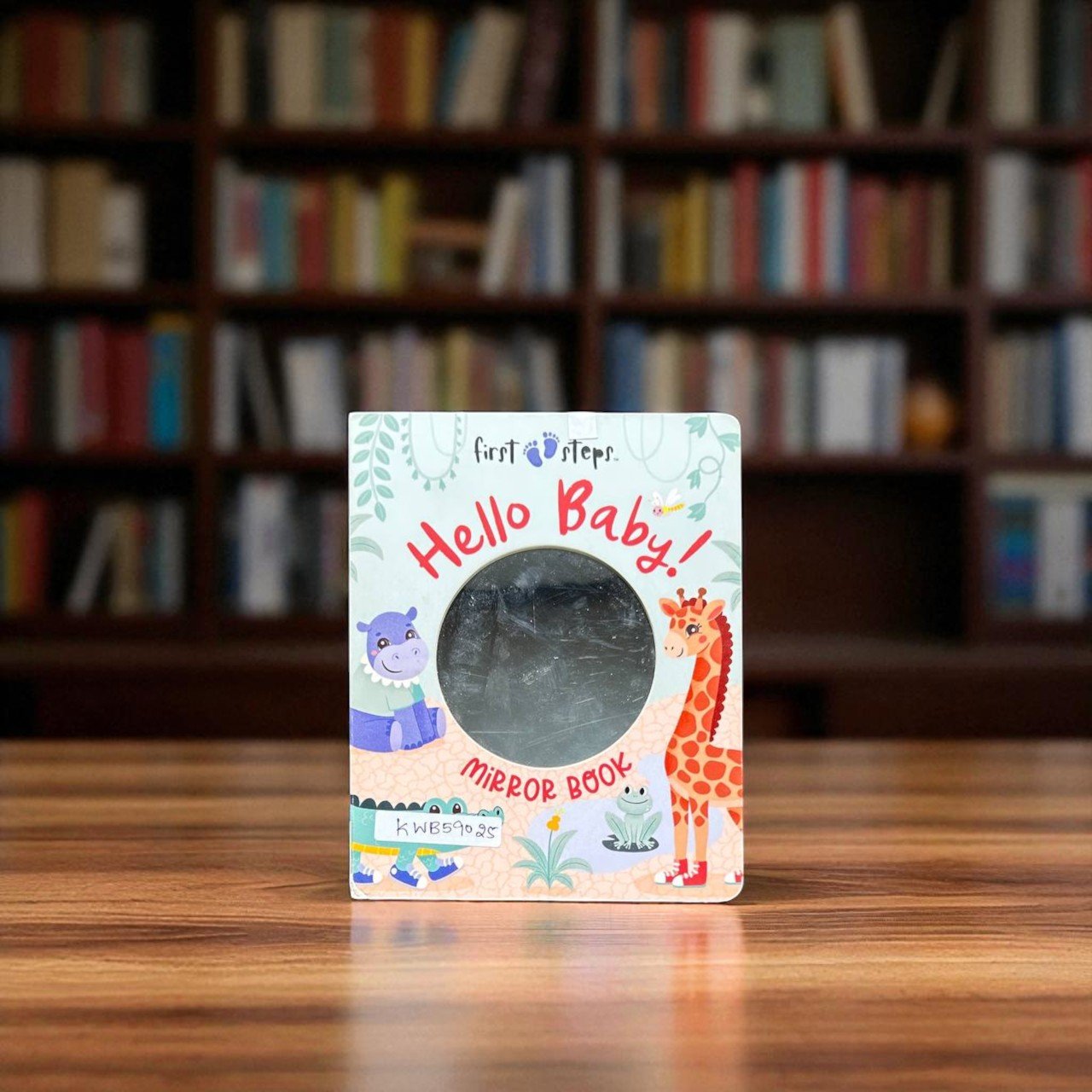 Hello Baby!_First Steps_Mirror Book_Hinkler_KWB59025