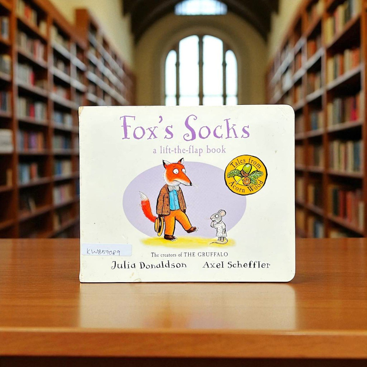 Fox's Socks_Flap Book_Julia Donaldson_KWB59089