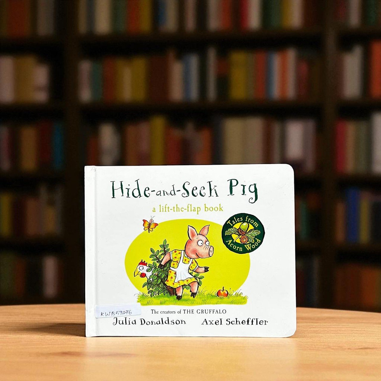 Hide And Seek Pig_Flap Book_Julia Donaldson_KWB59276