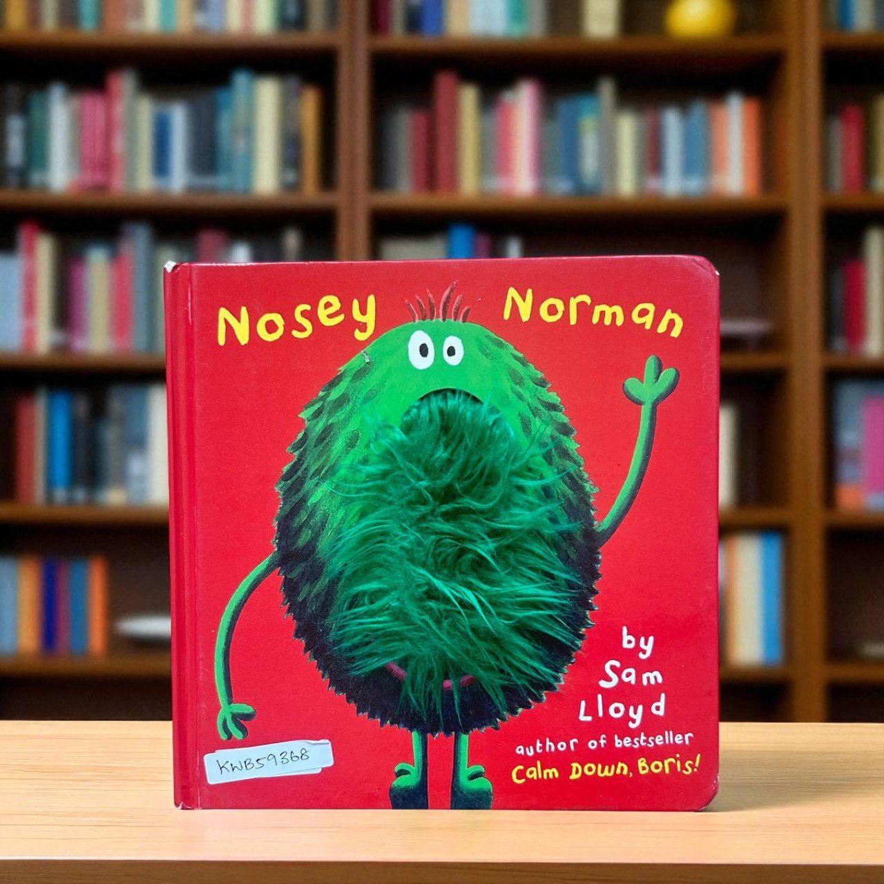Nosey Norman_ Finger Puppet Book_Sam Lloyd_KWB59368