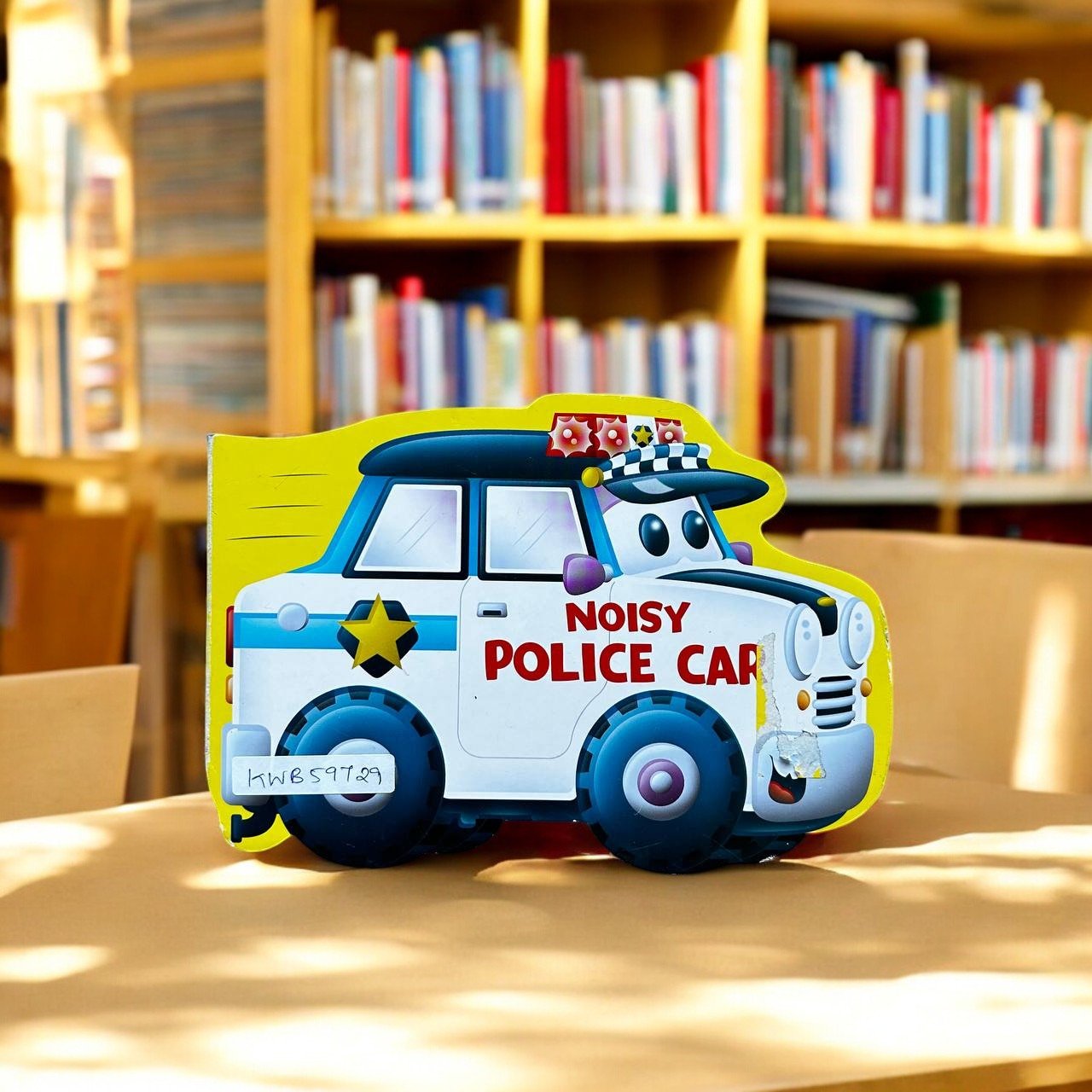 Noisy Police Car_Shape Book_Igloo Books_KWB59729