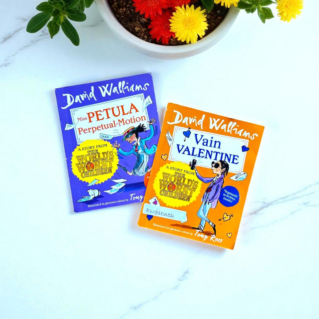 Pocket Friendly_David Walliams_Set Of 2 Books_Tony Ross_KWB60404