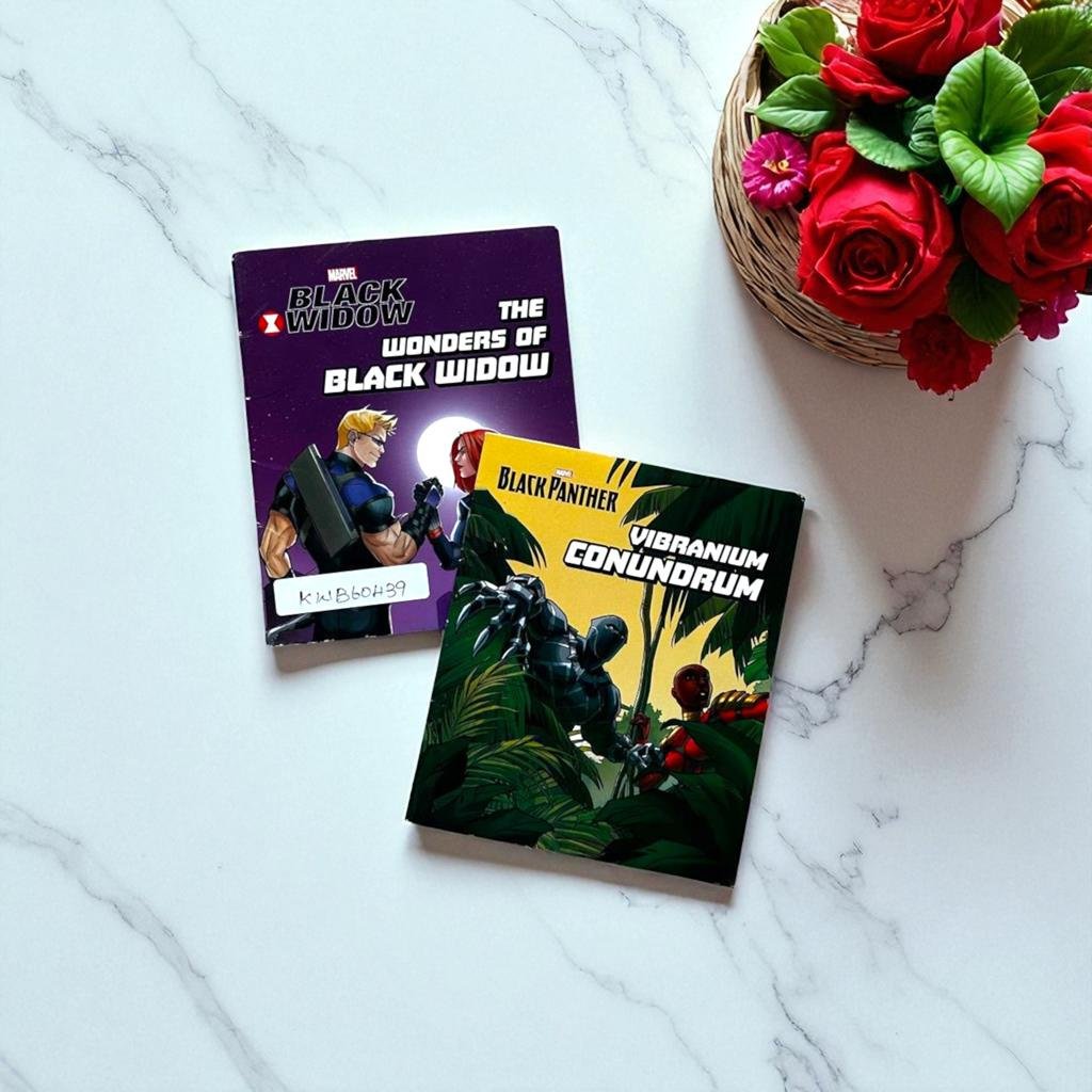 Pocket Friendly_Marvel BlackWidow_Set Of 2 Books_Marvel_KWB60439