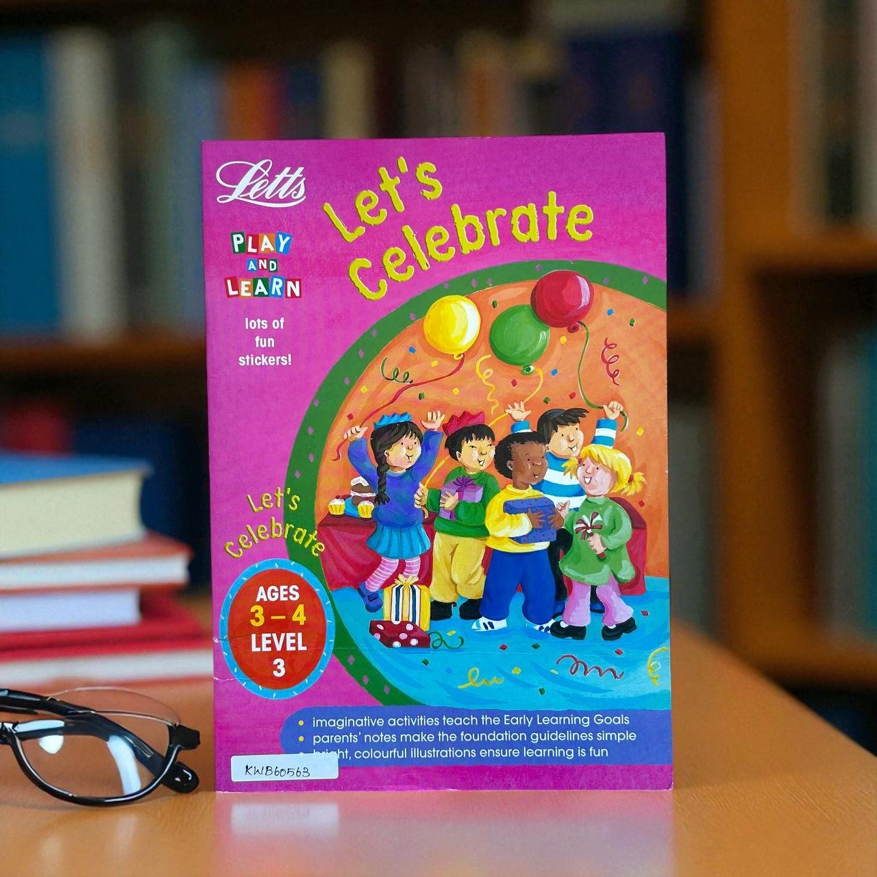 Let's Celebrate_Play And Learn_With Stickers_Age 3-4_KWB60563
