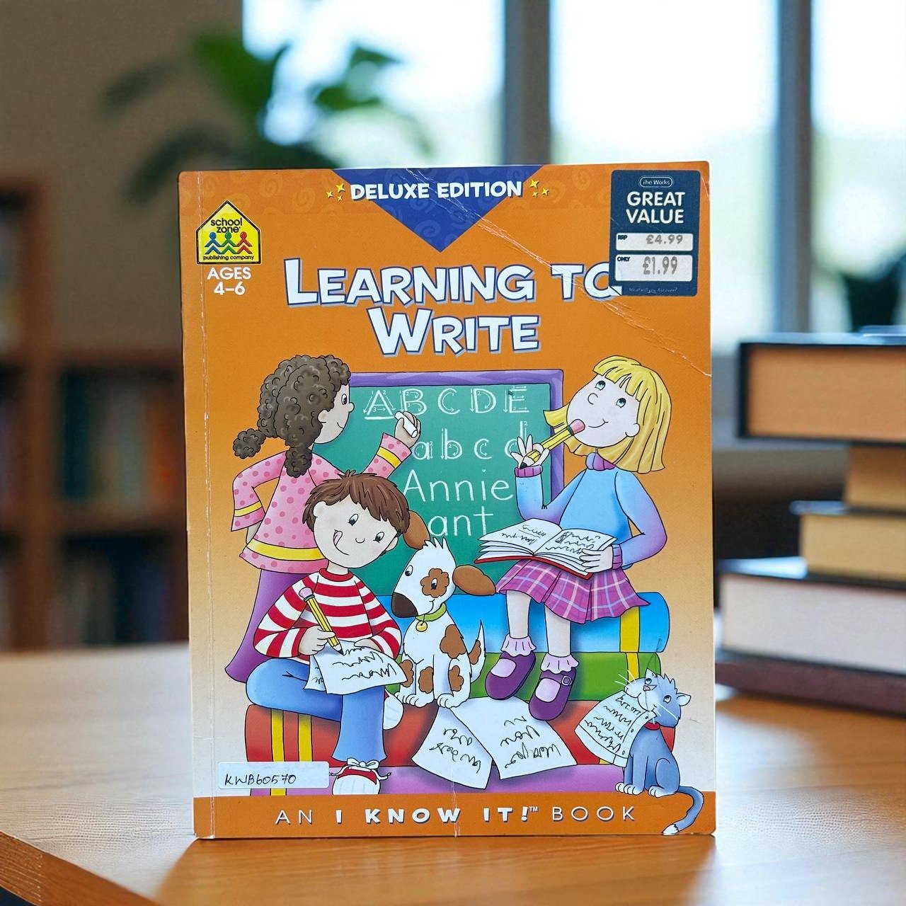 Learning To Write_An I Know It Book_Handwriting_Age 4-6_KWB60570