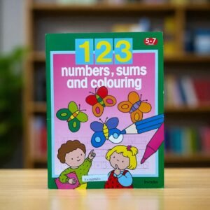 123_Numbers, Sums And Colouring_Age 5-7_KWB60584
