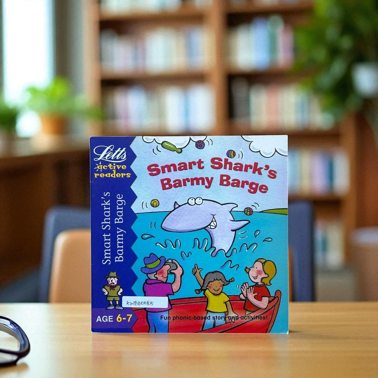 Smart Shark's Barmy Barge_Letts_Active Readers_Age 6-7_KWB60585
