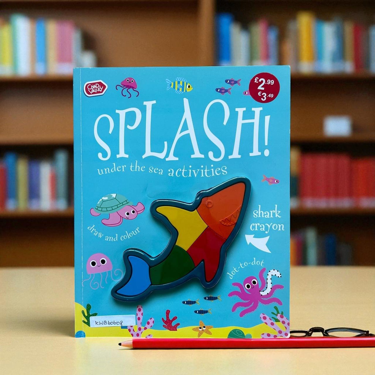 Splash! Under The Sea Activities_With Shark Crayon_Chad Valley_KWB60608
