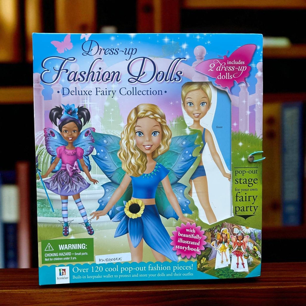 Dress Up Fashion Dolls_With 2 Dress Up Dolls, Pop Out Stage, Storybook And Pop Out Fashion Pieces_Deluxe Fairy Collection_KWB60655