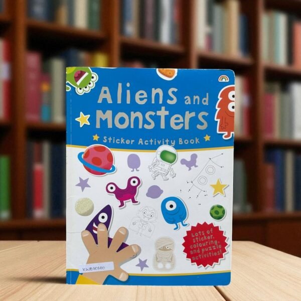 Aliens And Monsters_Sticker Activity Book_Really Decent Books_KWB60670