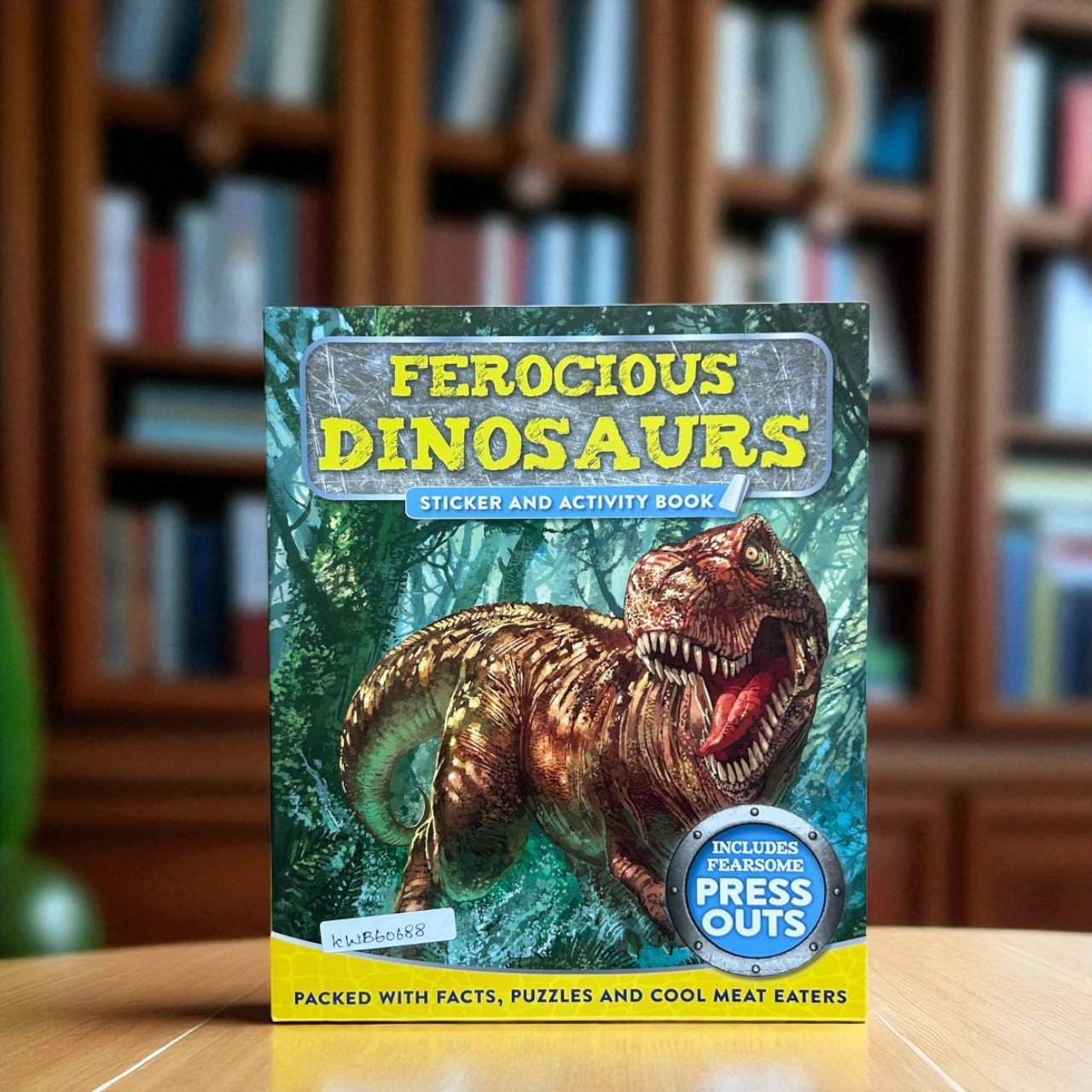 Ferocious Dinosaurs_With Stickers And Press Outs_Igloo Books_KWB60688