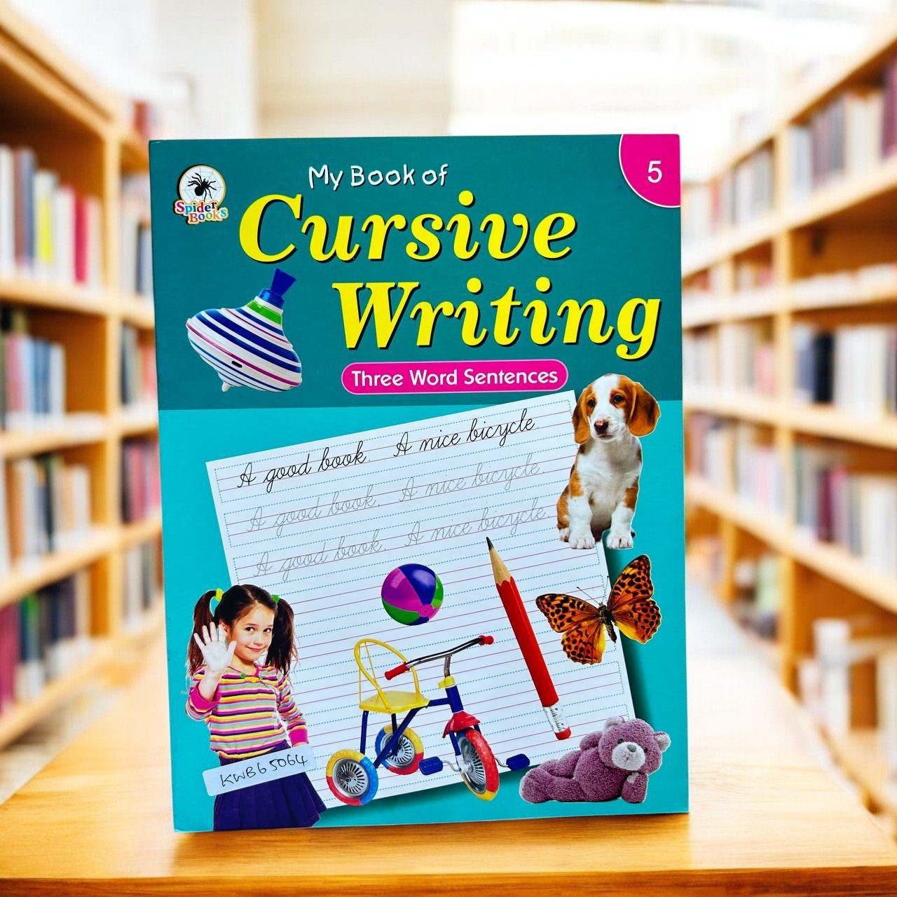 My Book Of Cursive Writing Three Word Sentences_Spider Books _Clearance_KWB65064