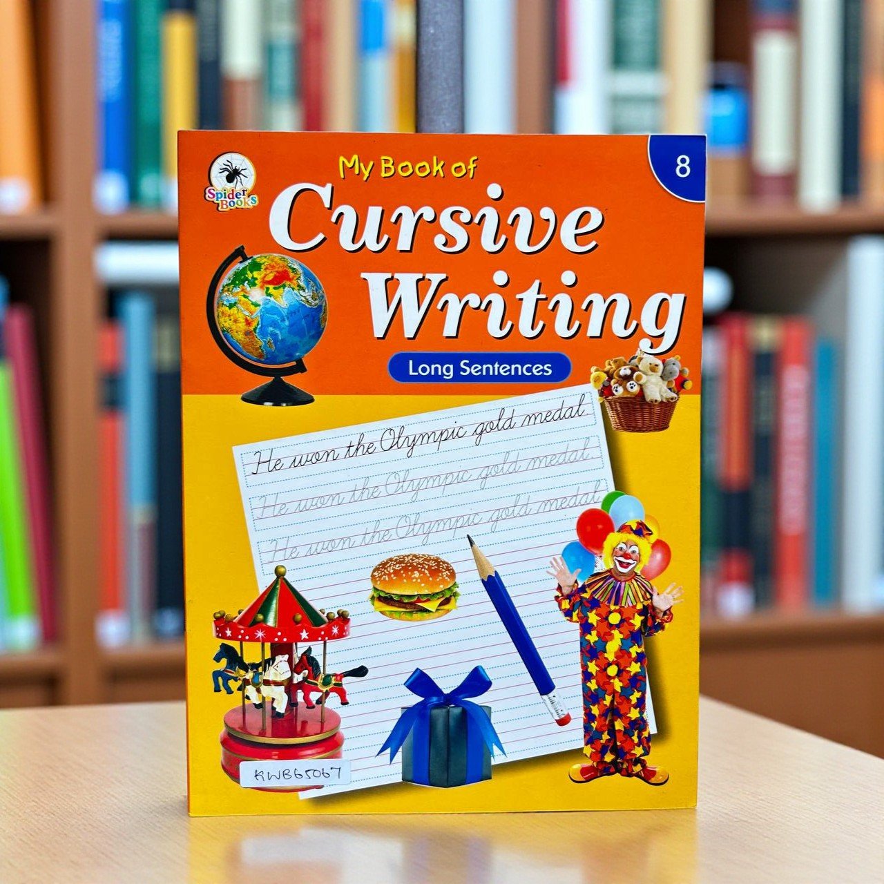 My Book Of Cursive Writing Long Sentences _Spider Books _Clearance_KWB65067