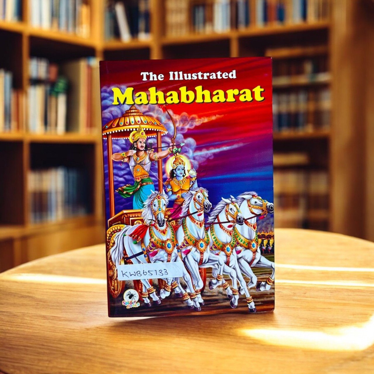 The Illustrated Mahabharat_Spider Books _Clearance_KWB65133
