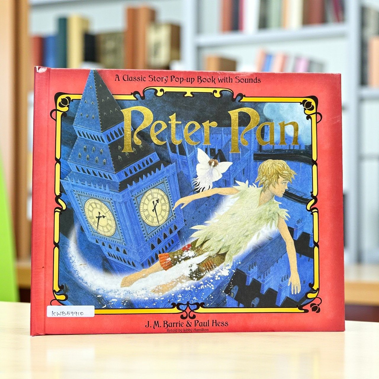 Peter Pan_Pop Up With Sound Book_Paul Hess_KWB59910