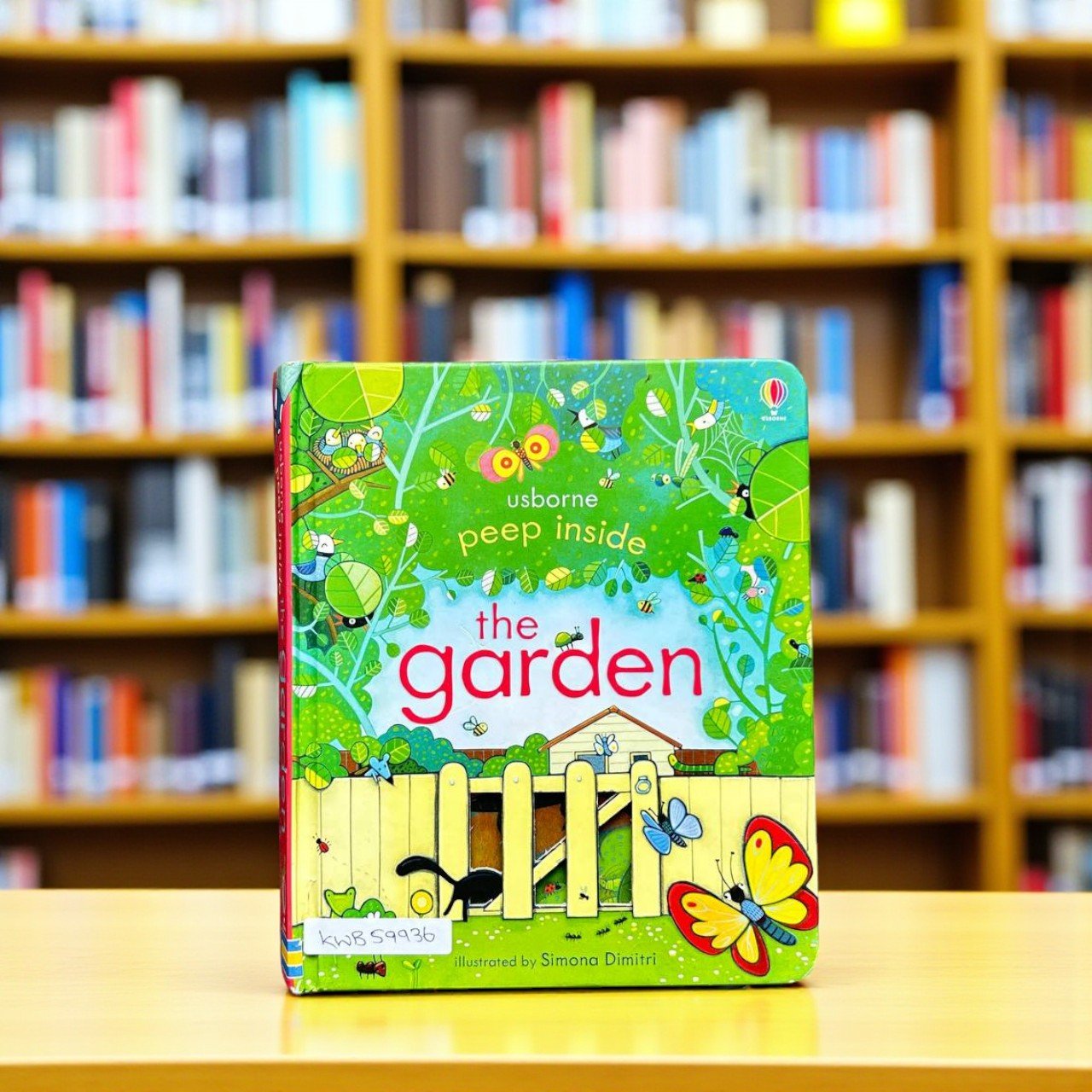 The Garden_Peep Inside_Flap Book_Usborne_KWB59936