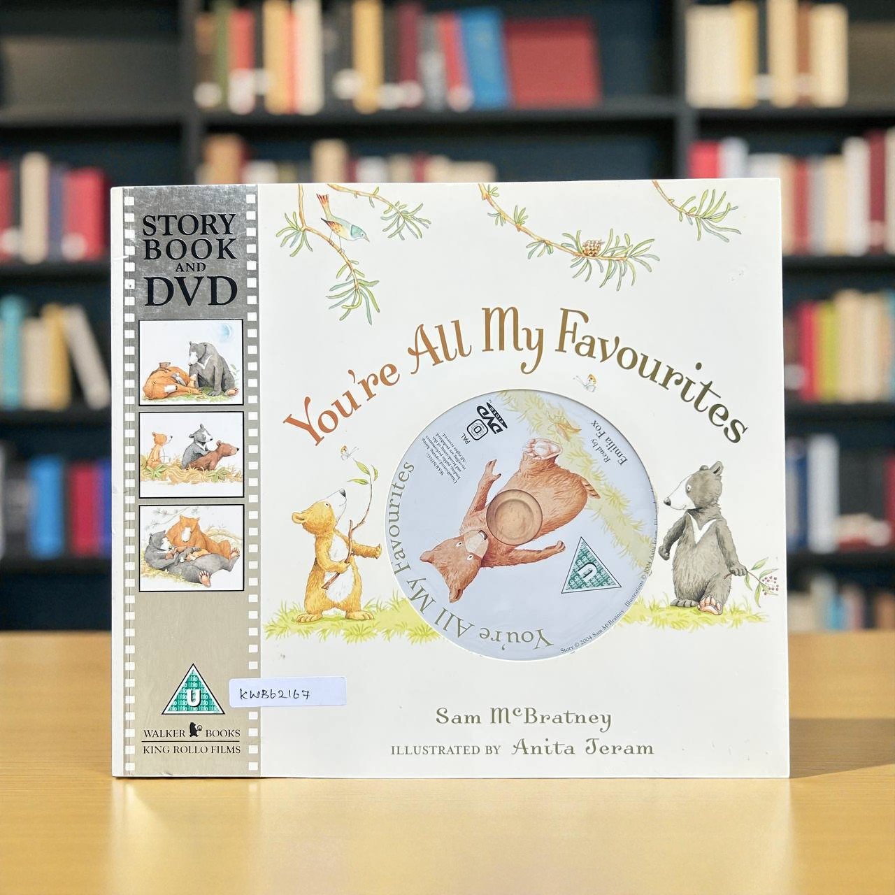 You're All My Favourites_Walker_With CD_Sam McBratney_RDS_KWB62167