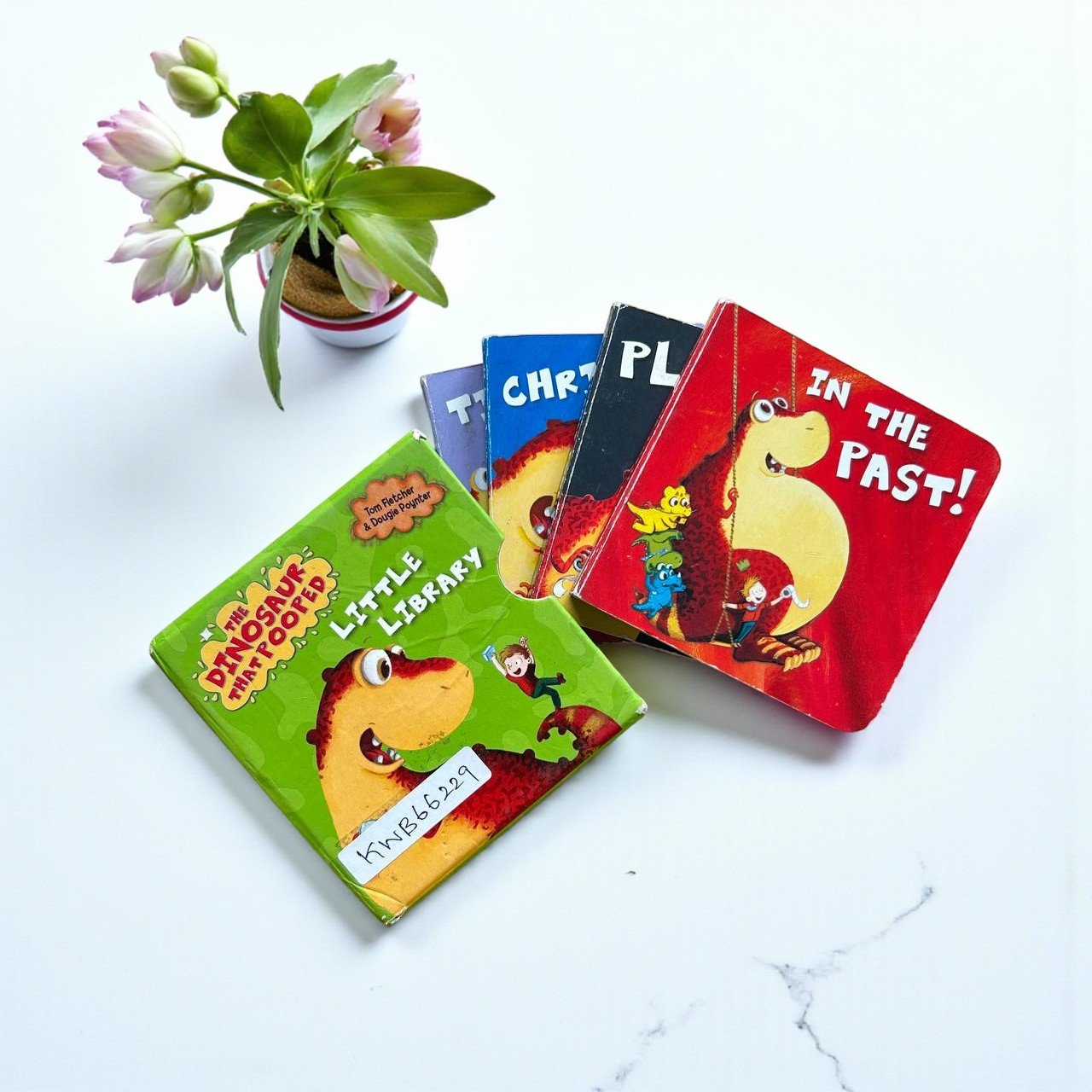 The Dinosaur That Pooped Little Library_Set Of 4 Books_Box Set_Tom Fletcher_KWB66229