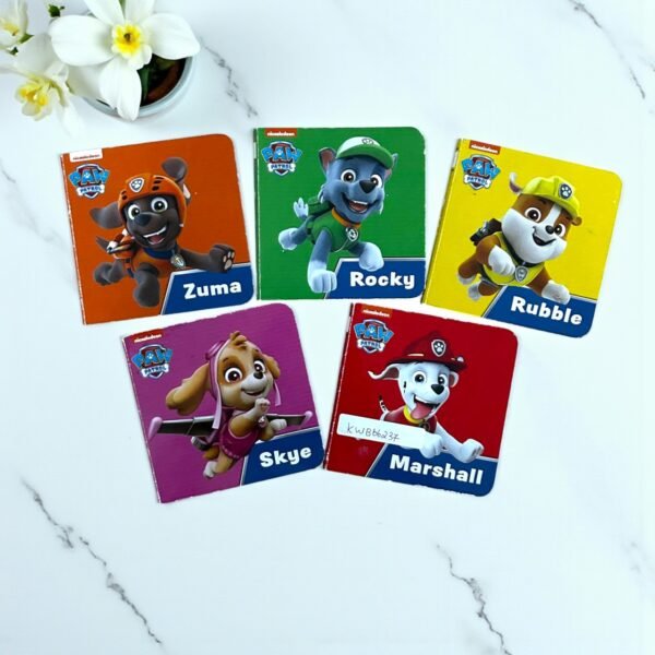 Pocket Friendly_Paw Patrol_Set Of 5 Books_Nickelodeon_KWB66237