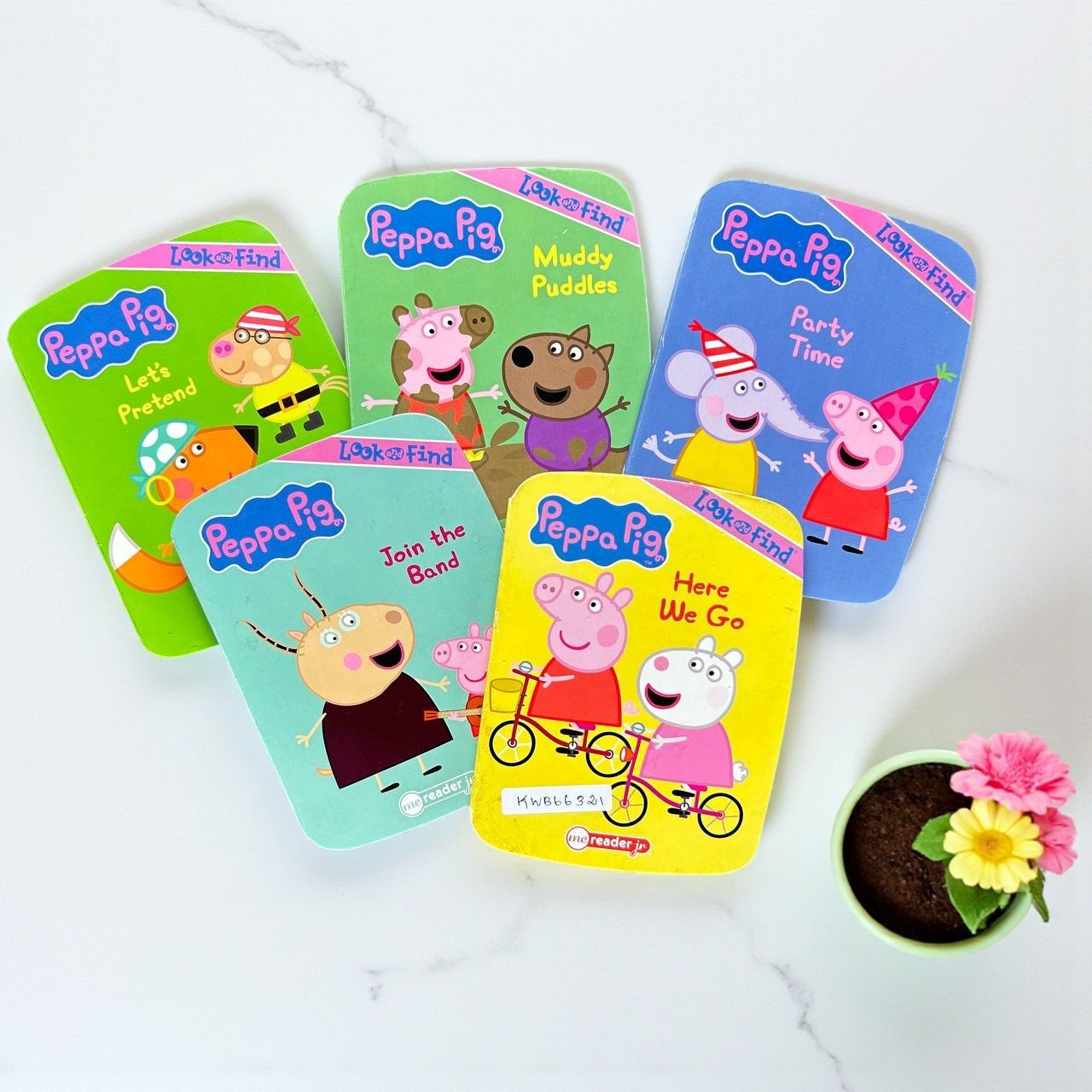 Peppa Pig_Look And Find_Set Of 5 Books_Pi Kids_KWB66321