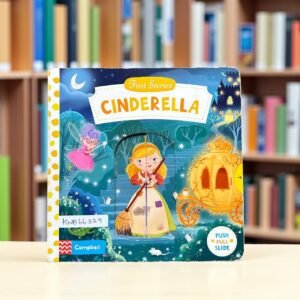 Cinderella_Push,Pull And Slide Book_Campbell_KWB66339