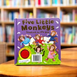 Five Little Monkeys Jumping On The Bed_Sound Book_Igloo Books_KWB66437