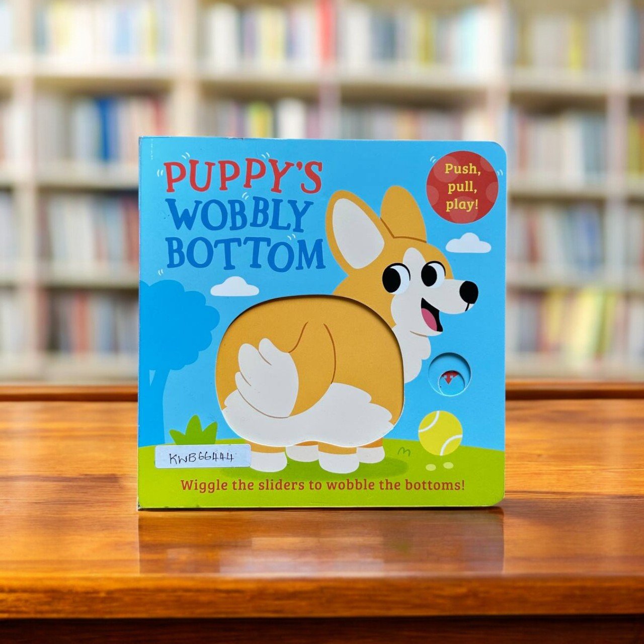 Puppy's Wobbly Bottom_Push, Pull And Slide Book_Kit Frost_KWB66444