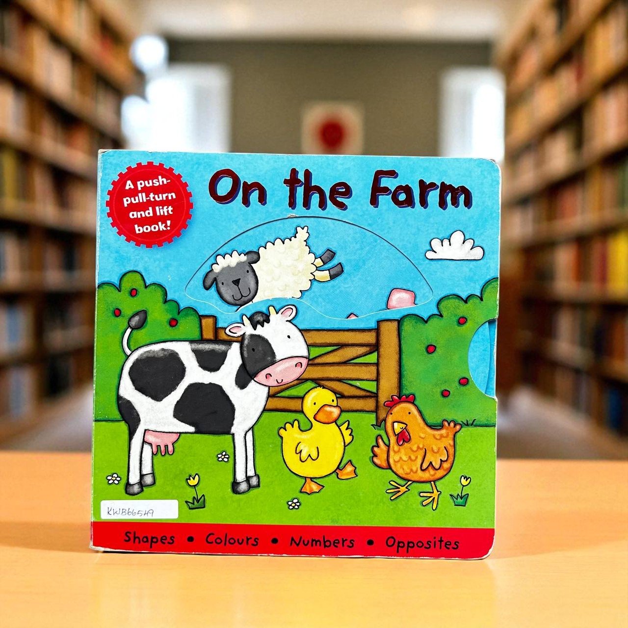 On The Form_Push, Pull And Slide With Flap Book_Taped_Igloo Books_KWB66549