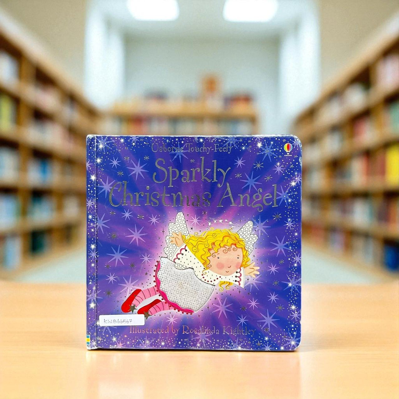 Sparkly Christmas Angel_Touch And Feel Book_Usborne_KWB66567