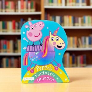 Peppa's Fantastic Unicorn_Peppa Pig_Shape Book_Ladybird_KWB66598