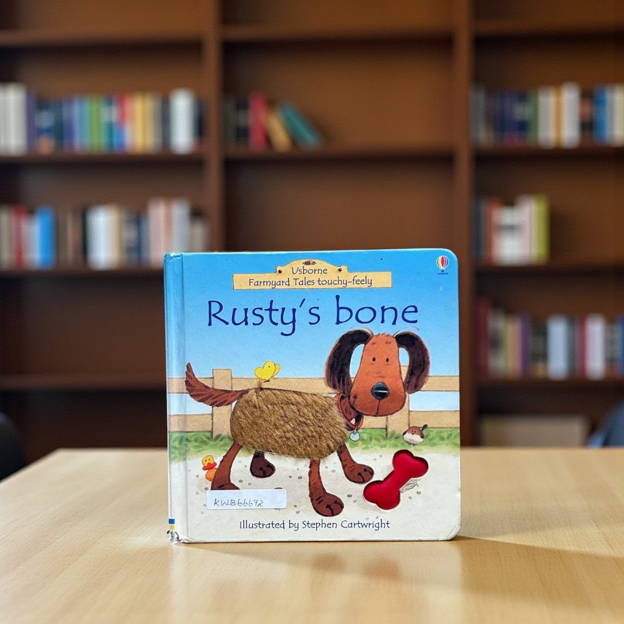 Rusty's Bone_Usborne Farmyard Tales Touchy and Feel Book_Usborne _KWB66672