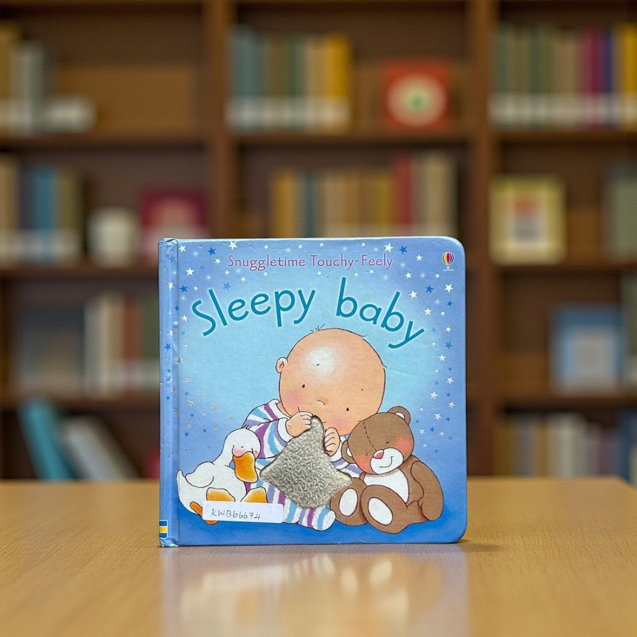 Sleepy Baby_Snuggletime Touchy Feely Book _Usborne _KWB66674