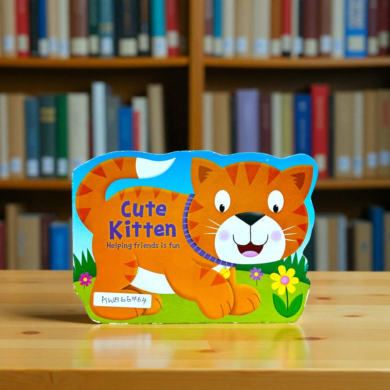 Cute Kitten_Shape Book_Igloo Books_KWB66764