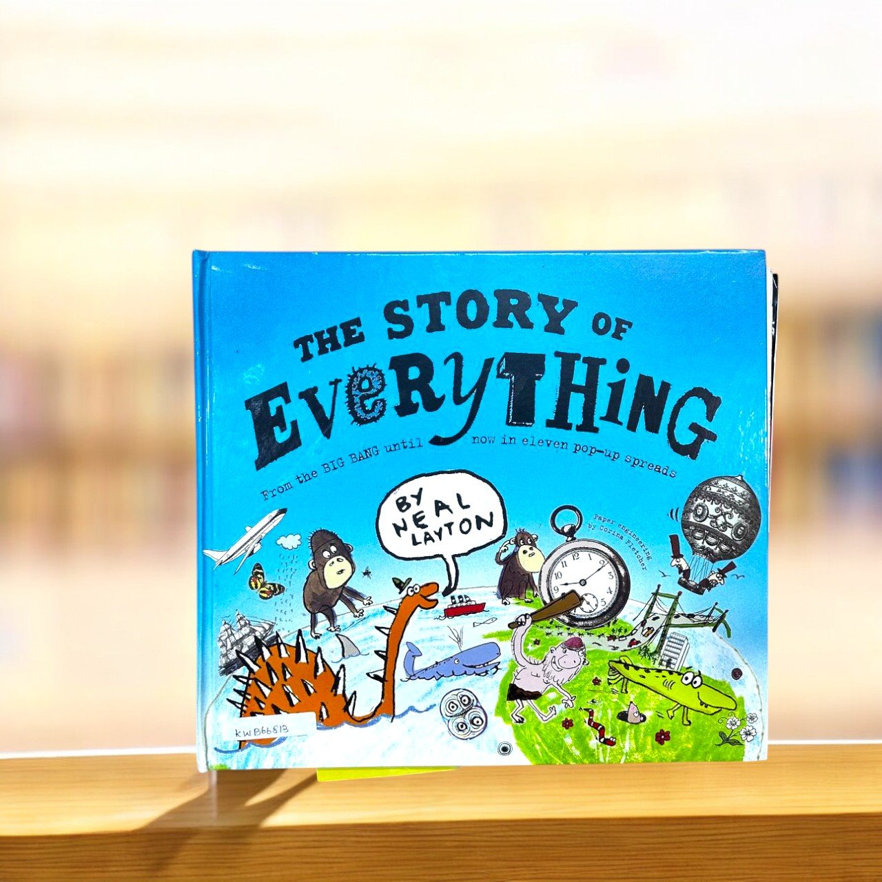 The Story Of Everything_Pop Up, Pull The Tab With Flap Book_With Poster_Neal Layton_KWB66813