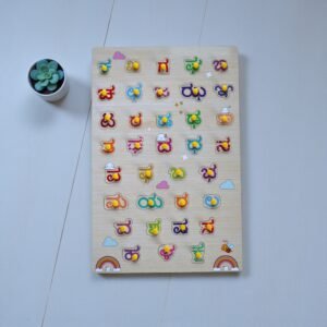 Kannada Consonants - Wipe And Clean Board