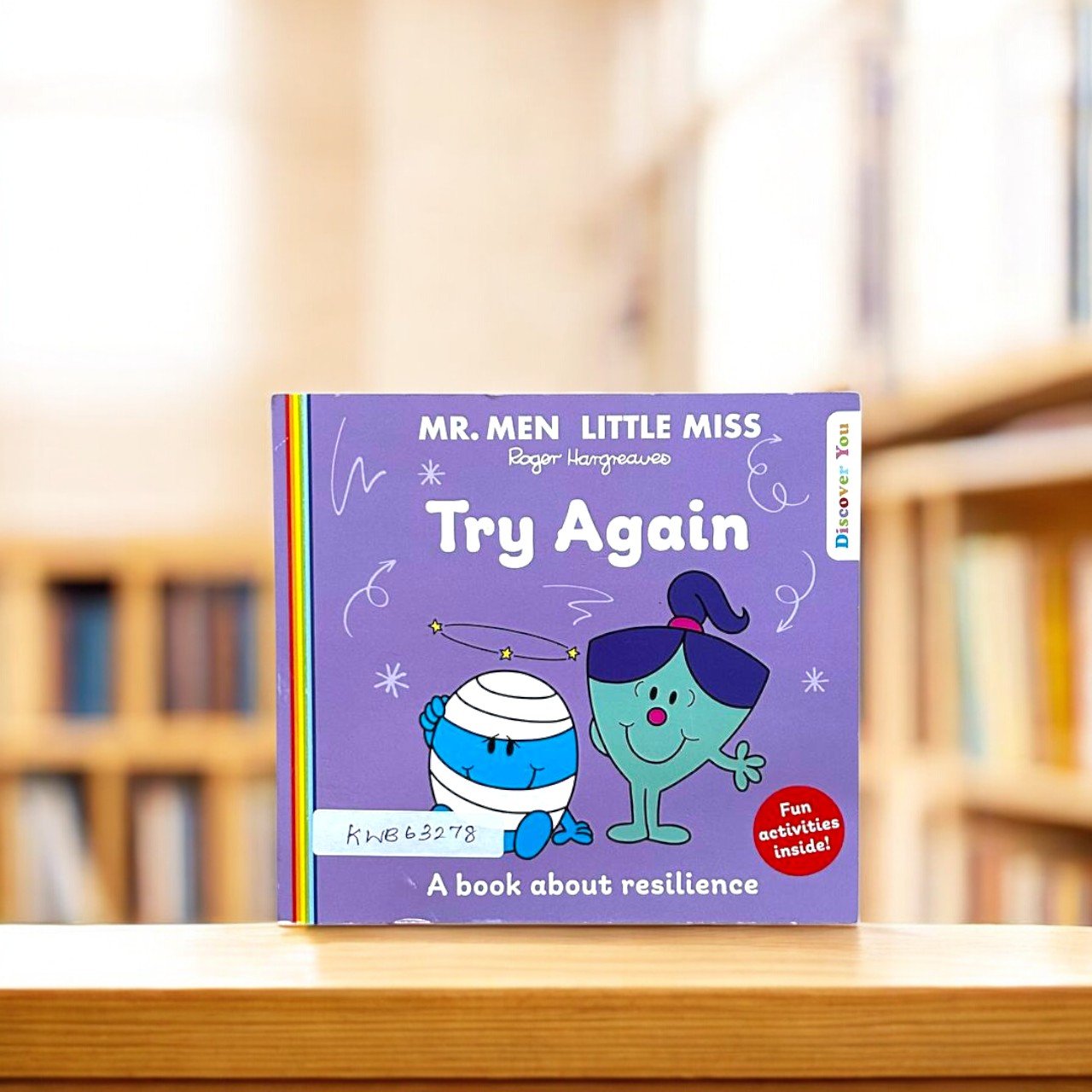 Pocket Friendly_Try Again_Mr Men And Little Miss_Roger Hargreaves_KWB63278