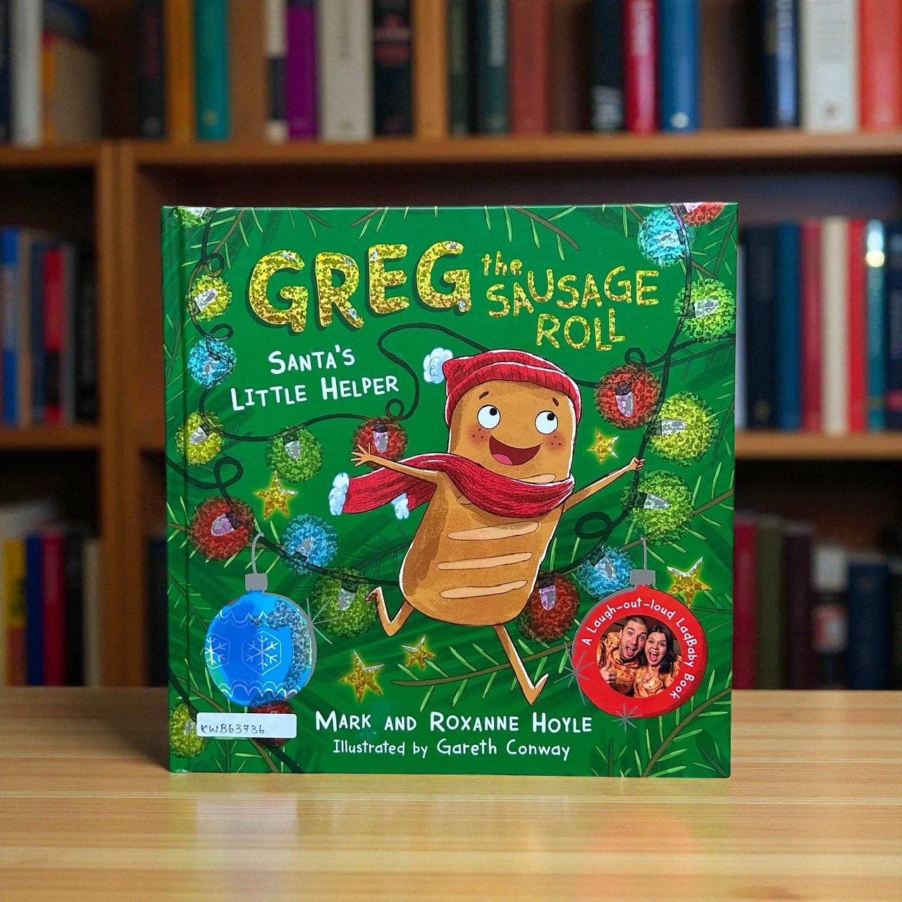 Greg The Sausage Roll Santa's Little Heleper_Gareth Conway_BTS_KWB63736