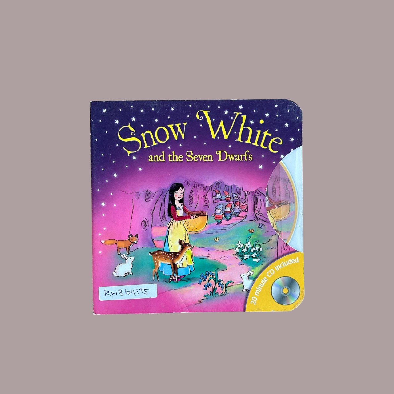 Snow White And The Seven Dwarfs_With CD_Igloo Books_KWB64175
