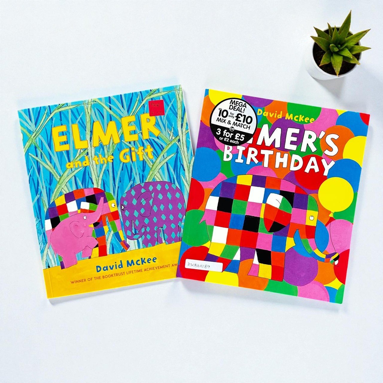 Elmer_Set Of 2 Books_David Mckee_KWB65189